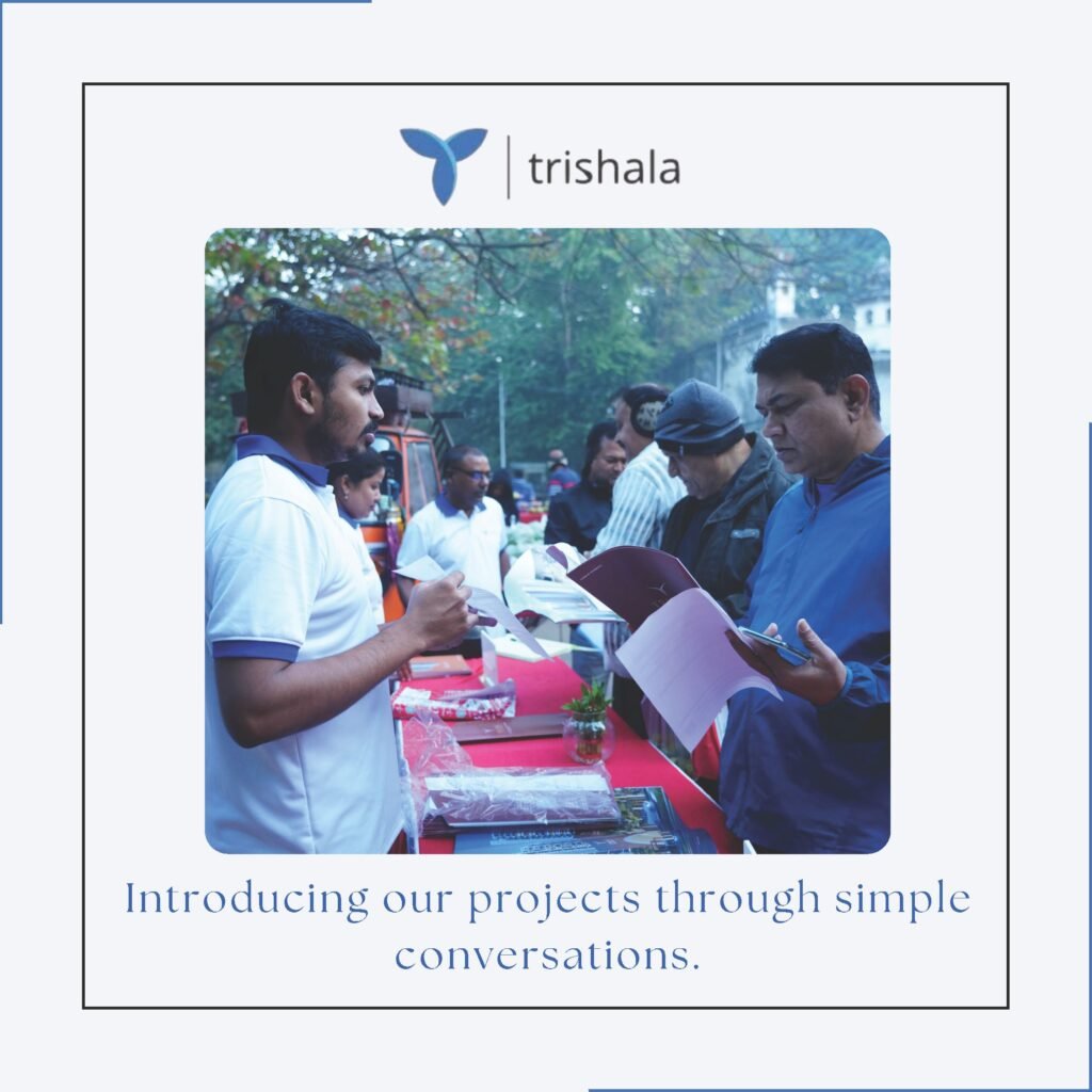 Introducing our projects through simple conversation