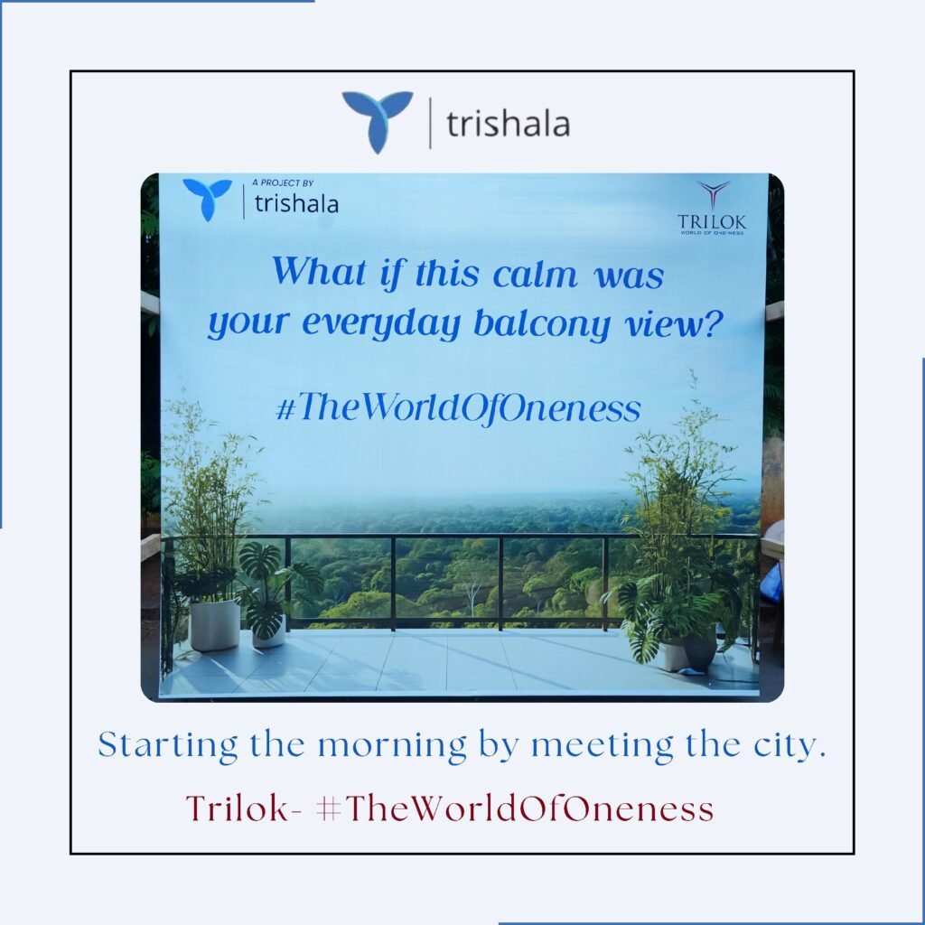 Starting the morning by meeting the city