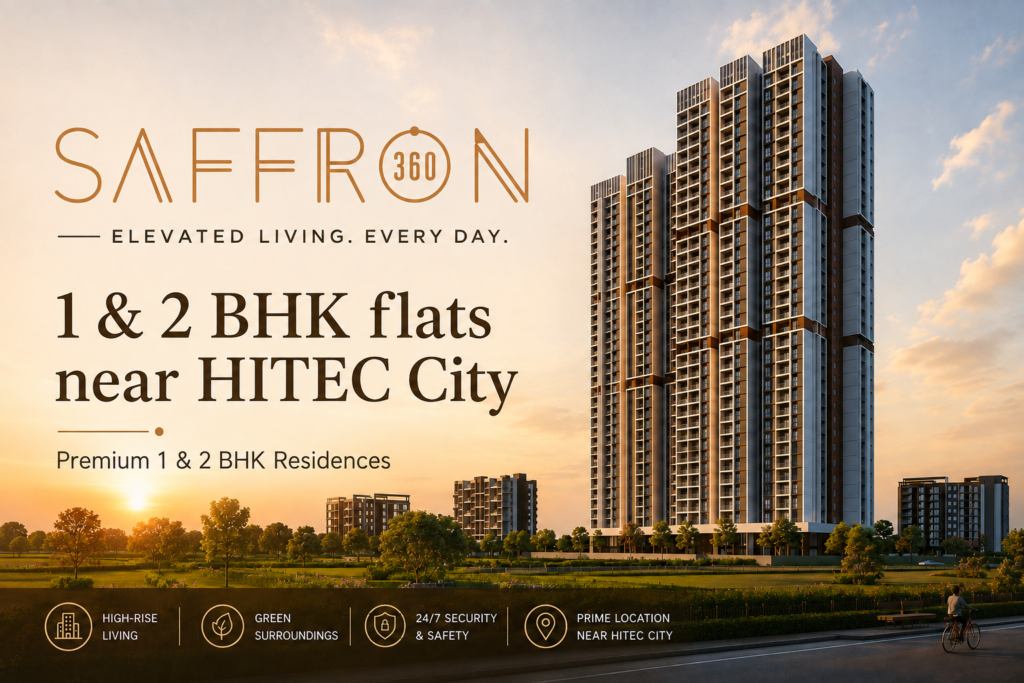 1 & 2 BHK flats near HITEC City 

