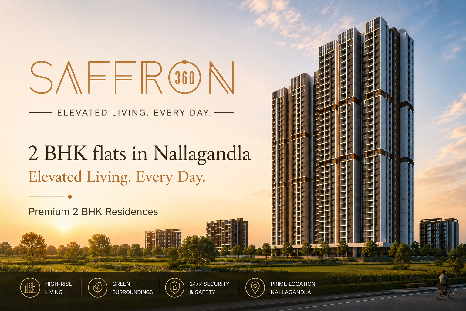Affordable 2 BHK flats in Nallagandla