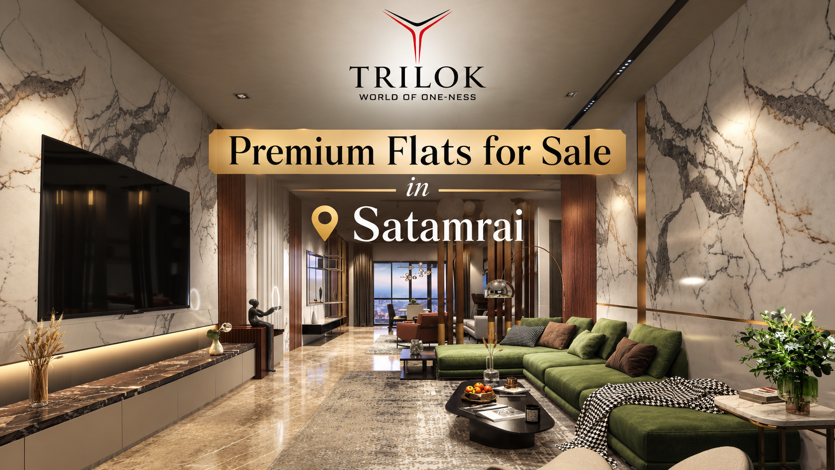 Premium flats for sale in Satamrai