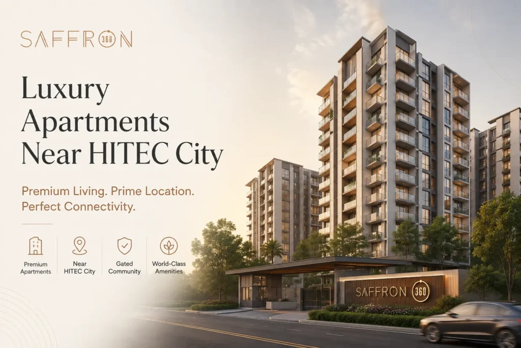 Luxury Apartments Near HITEC City:  Why Should You Opt for Tellapur As Your Next Destination In Hyderabad?