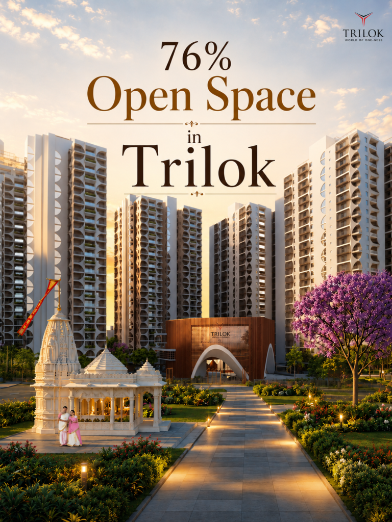 76% Open Space in Trilok