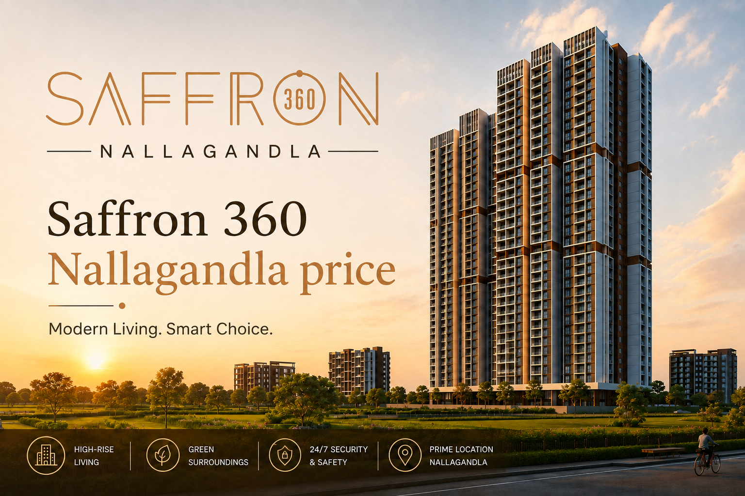 Saffron 360 Nallagandla price