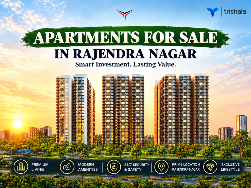Best Apartments For Sale In Rajendra Nagar: 3BHK and 4BHK Apartments To Cater to Your Style